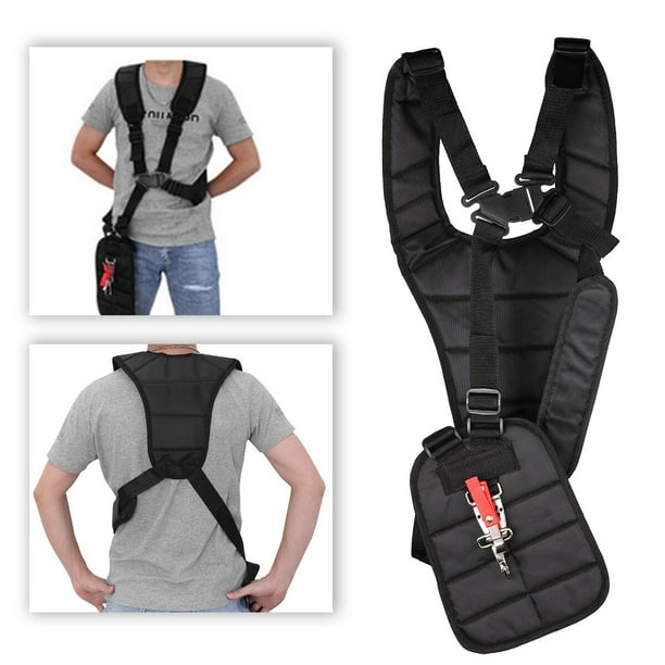 For Brush Cutter& Trimmer Strimmer Padded Double Shoulder Belt Harness Strap New For Brush Cutter& Trimmer Strimmer Padded Double Shoulder Belt Harness Strap New
